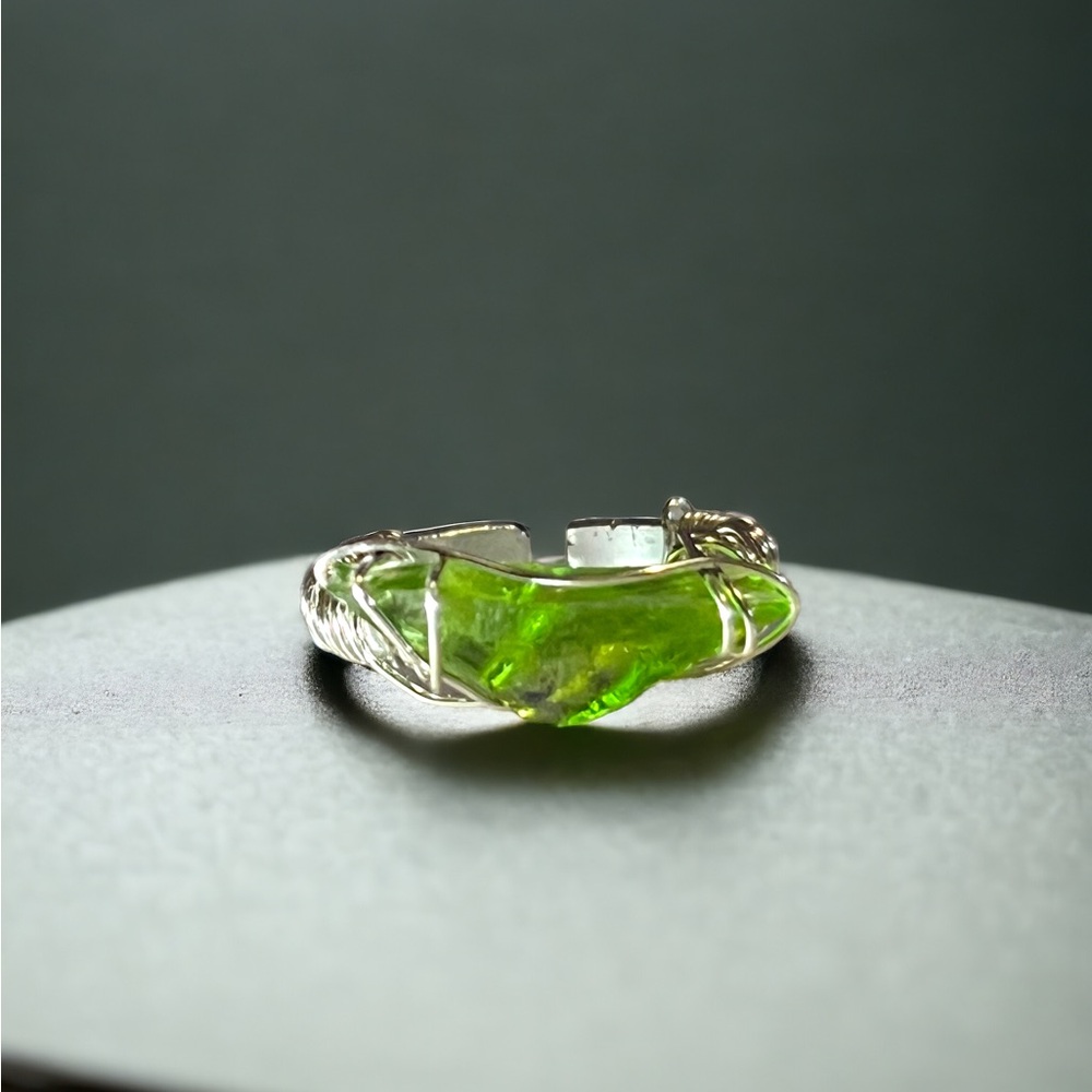 ✨CUSTOM SEA GLASS RING✨ - Picture 3 of 5